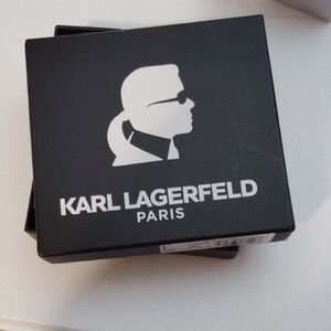Karl Lagerfeld Black Wallet Box